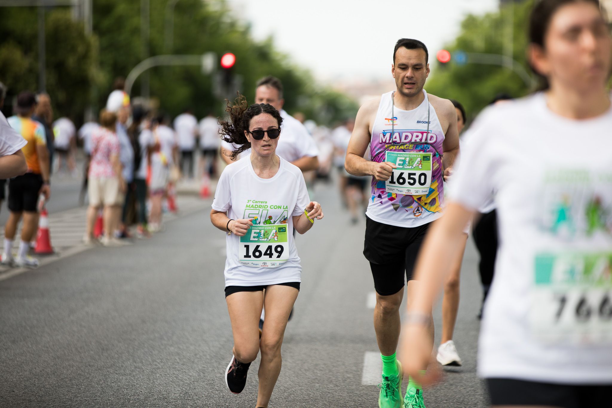 Fotos de la llegada a meta de la III Carrera Madrid con la ELA. LateMiLente 139