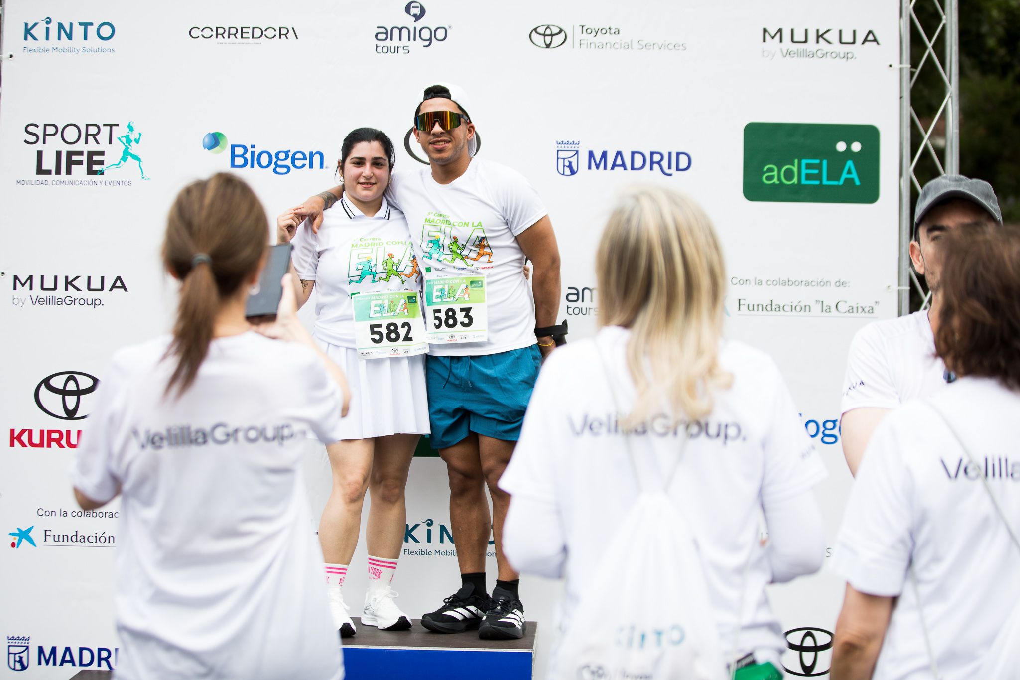 Fotos de la llegada a meta de la III Carrera Madrid con la ELA. LateMiLente 282