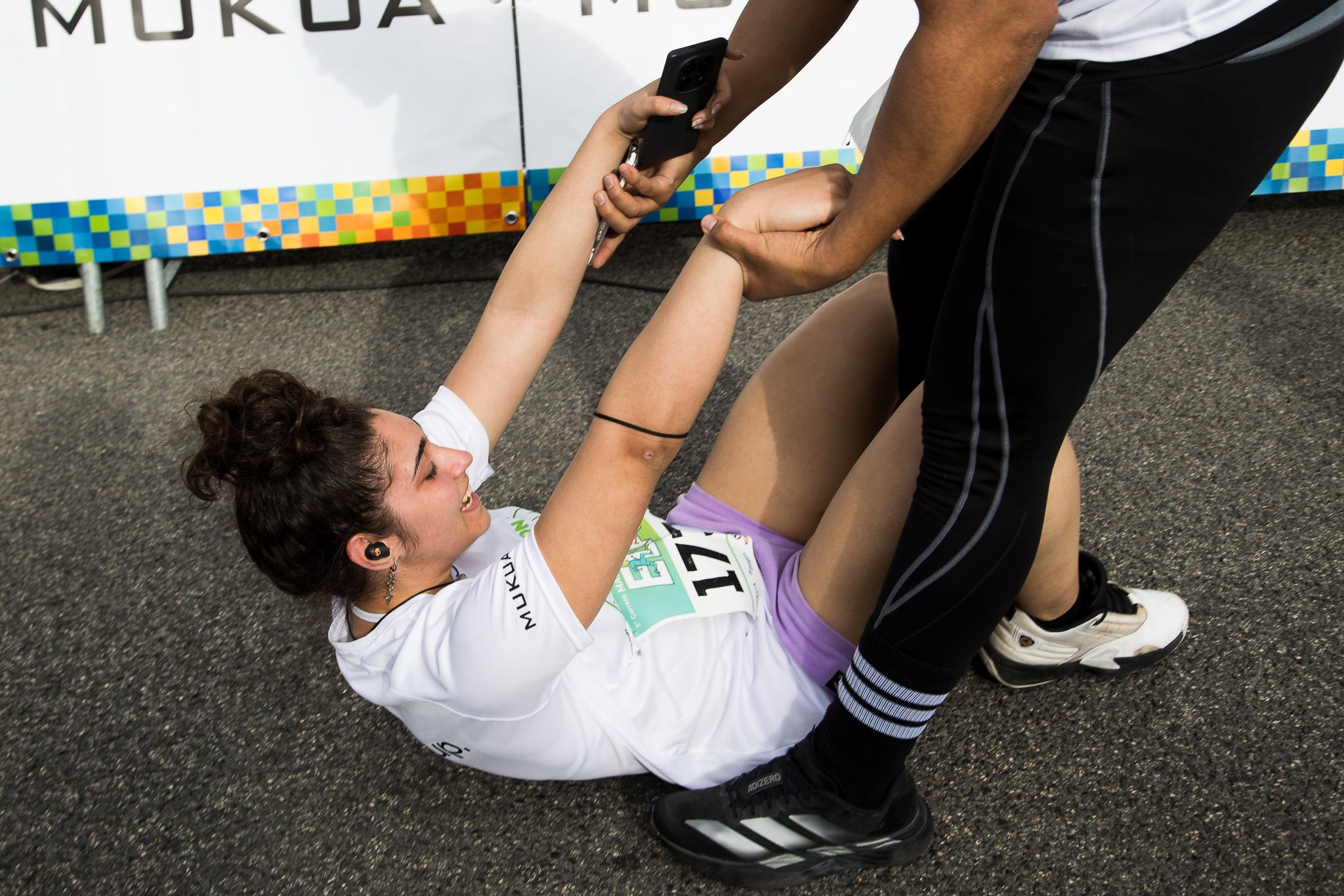 Fotos de la llegada a meta de la III Carrera Madrid con la ELA. LateMiLente 140