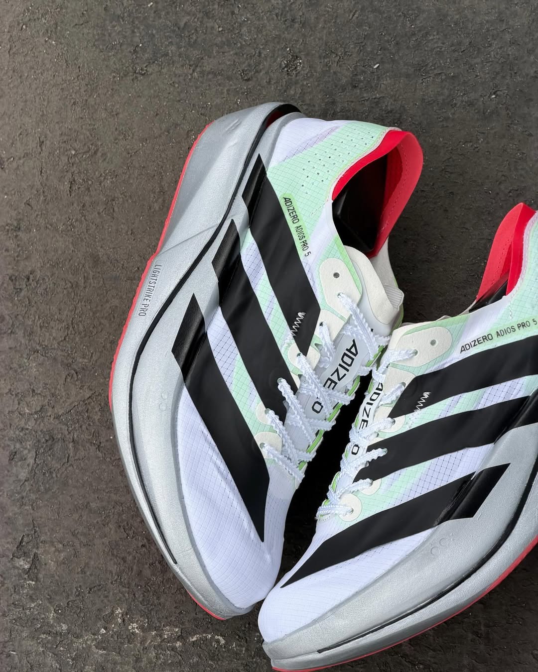 Aspecto de las nuevas Adidas Adizero Adios Pro 5. 9