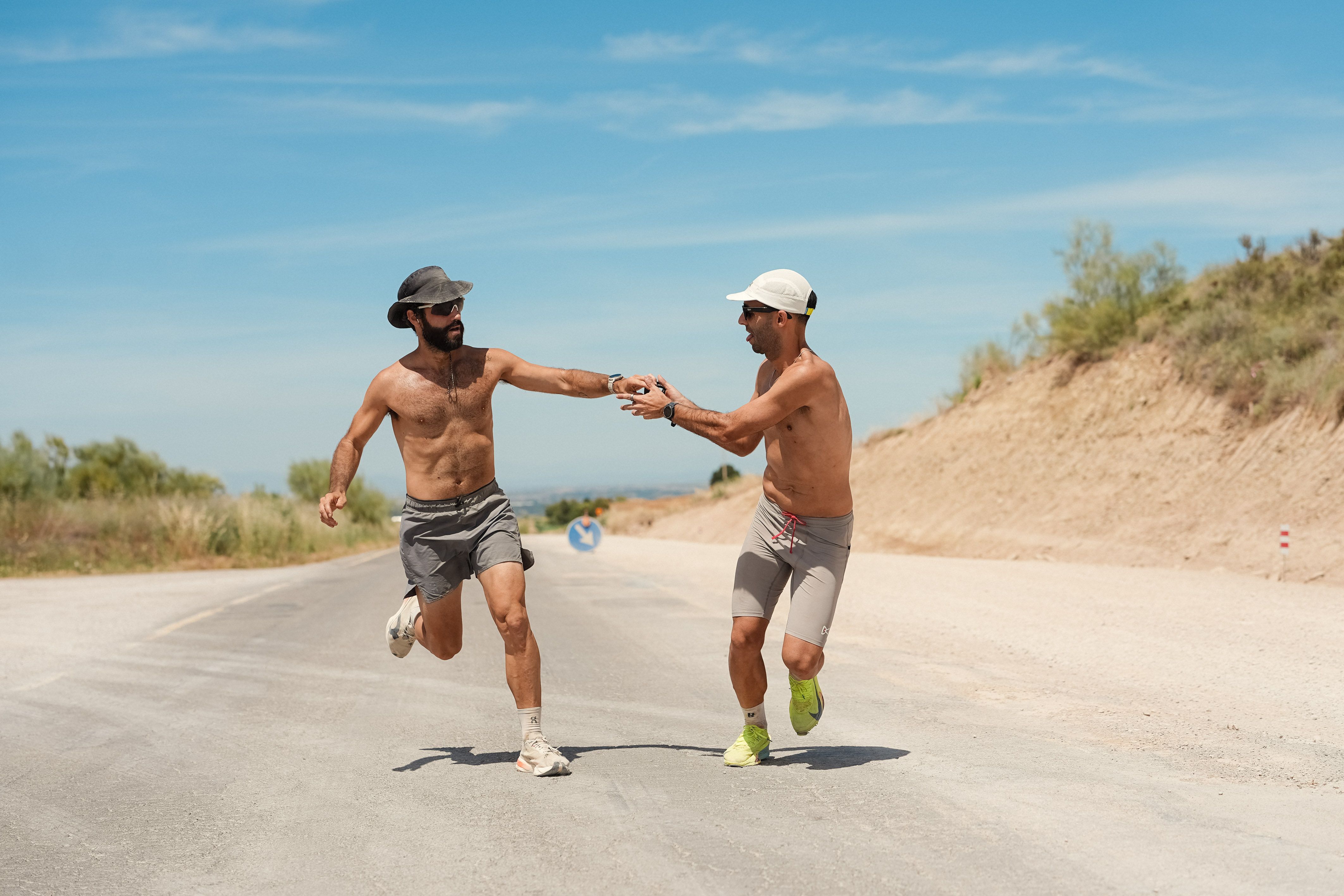 ¿Quién dijo que los relevos son sólo para las pistas de atletismo?