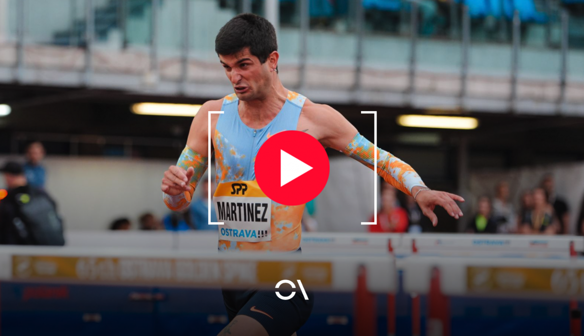 Asier Martínez vuelve a ganar a Llopis en 110mv... ¡casi 4 años después!