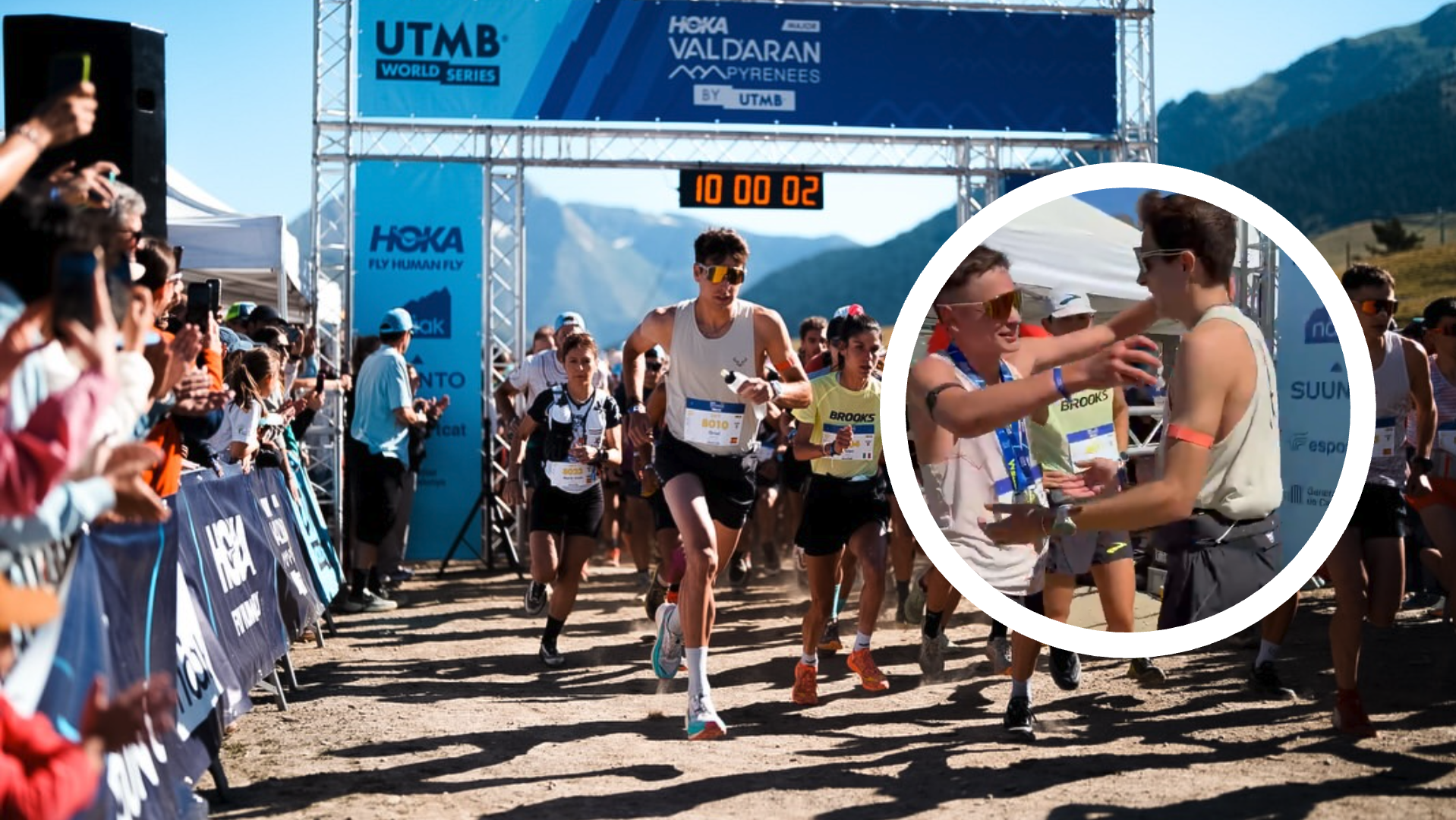 Oriol Cardona, campeón olímpico de esquí, se cuela en el pódium del Val d'Aran by UTMB.