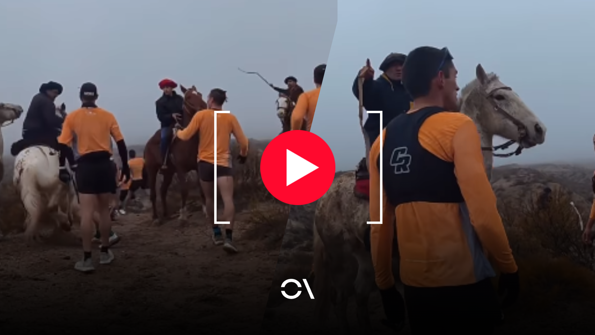 Ataque en plena carrera: vecinos agreden a corredores en un trail en la Patagonia argentina