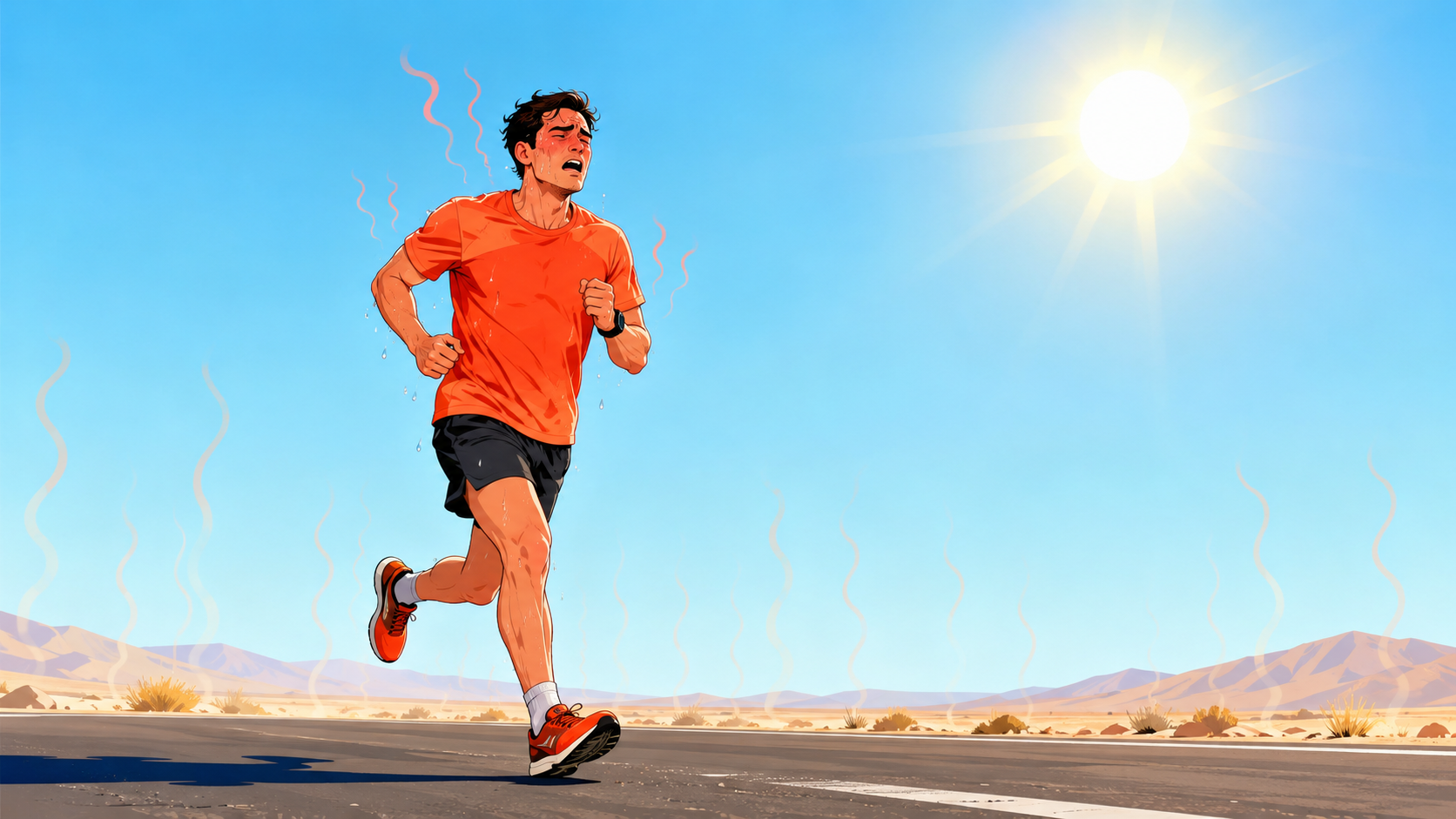 En las horas más calurosas, reducir el ritmo no significa entrenar peor.
