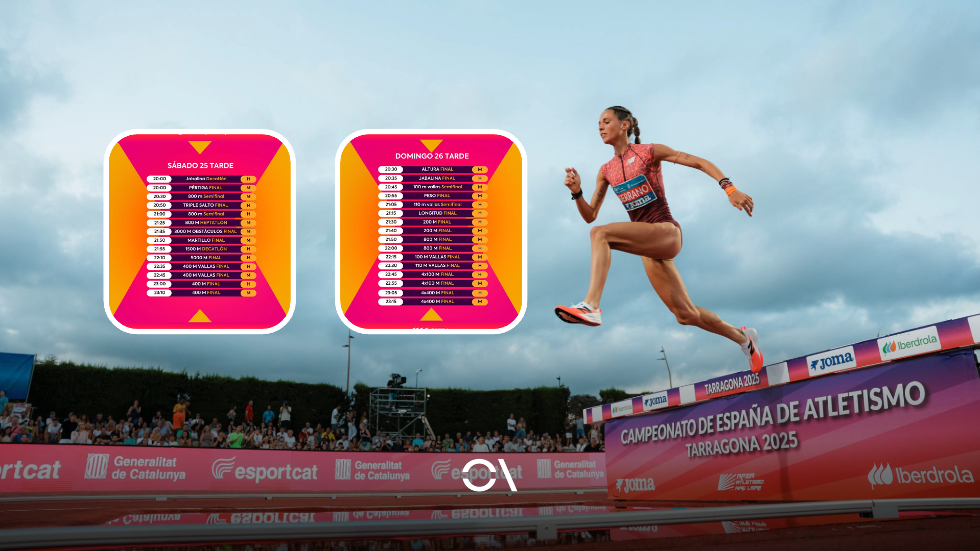 Te detallamos los horarios definitivos del Campeonato de España de Atletismo 2026. SPORTMEDIA.