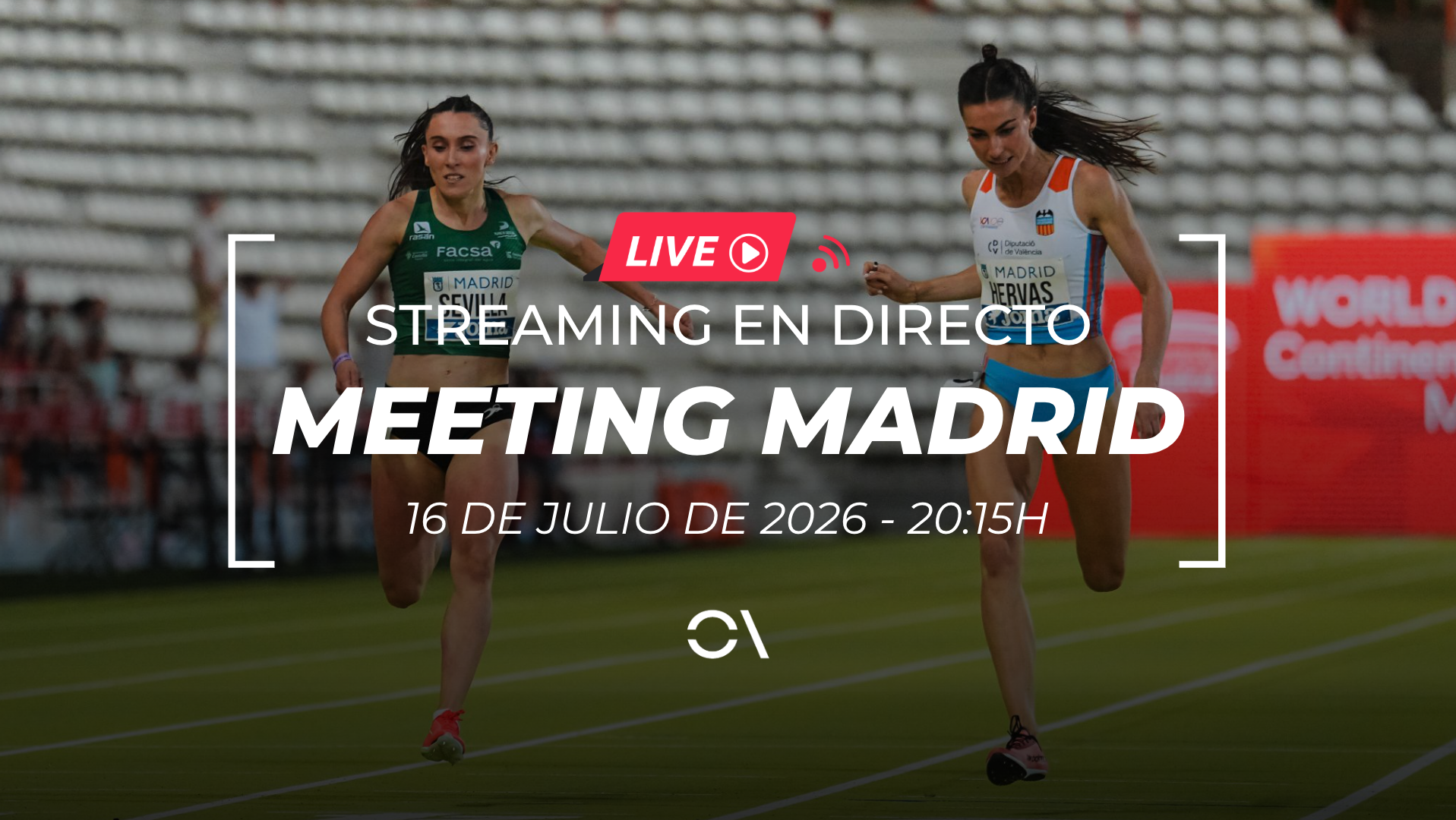Streaming y resultados en directo del Meeting de Madrid 2026.