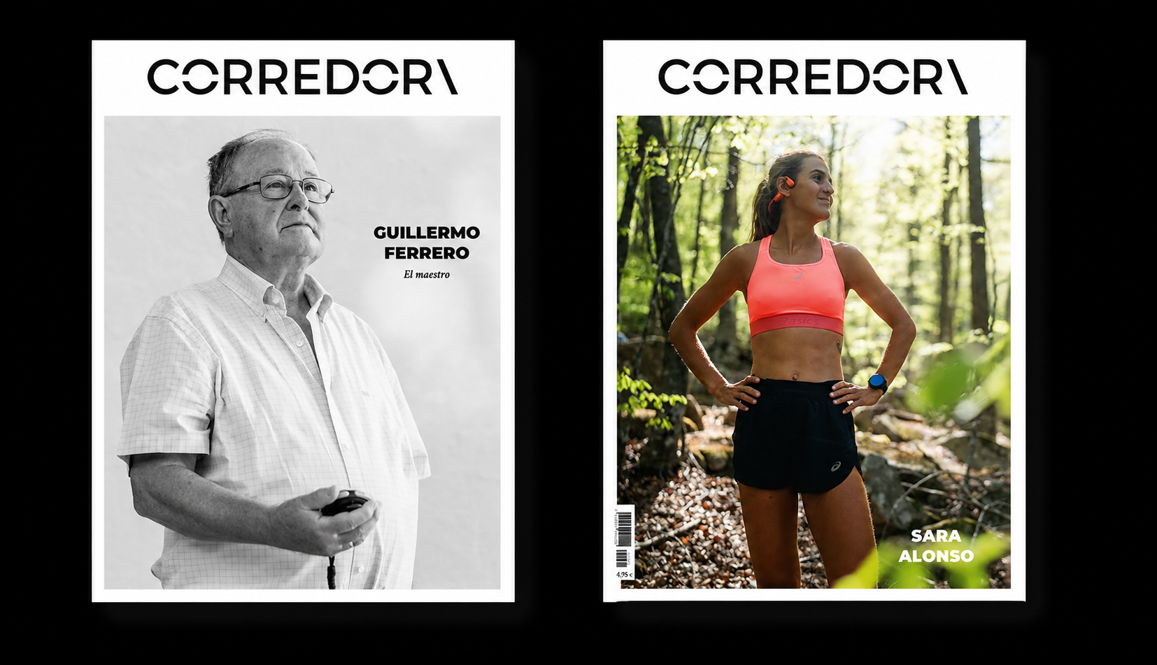Corredor 61 llega a los quioscos con dos portadas y Sara Alonso y Guillermo Ferrero como protagonistas