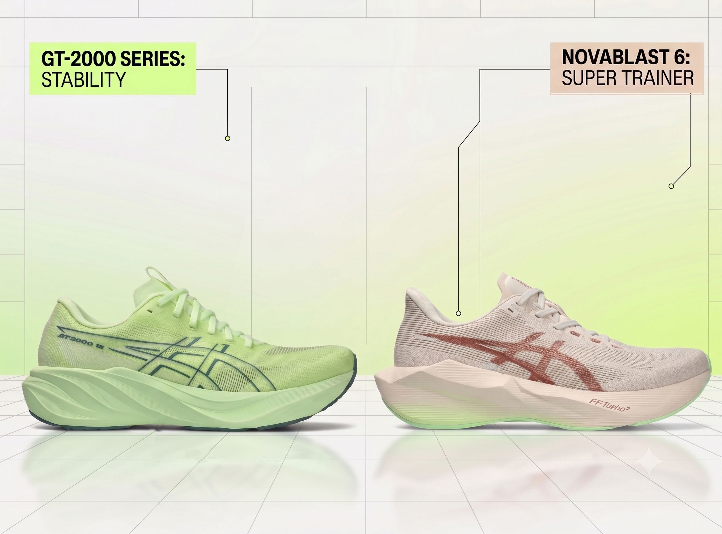 Asics GT 2000 vs Novablast