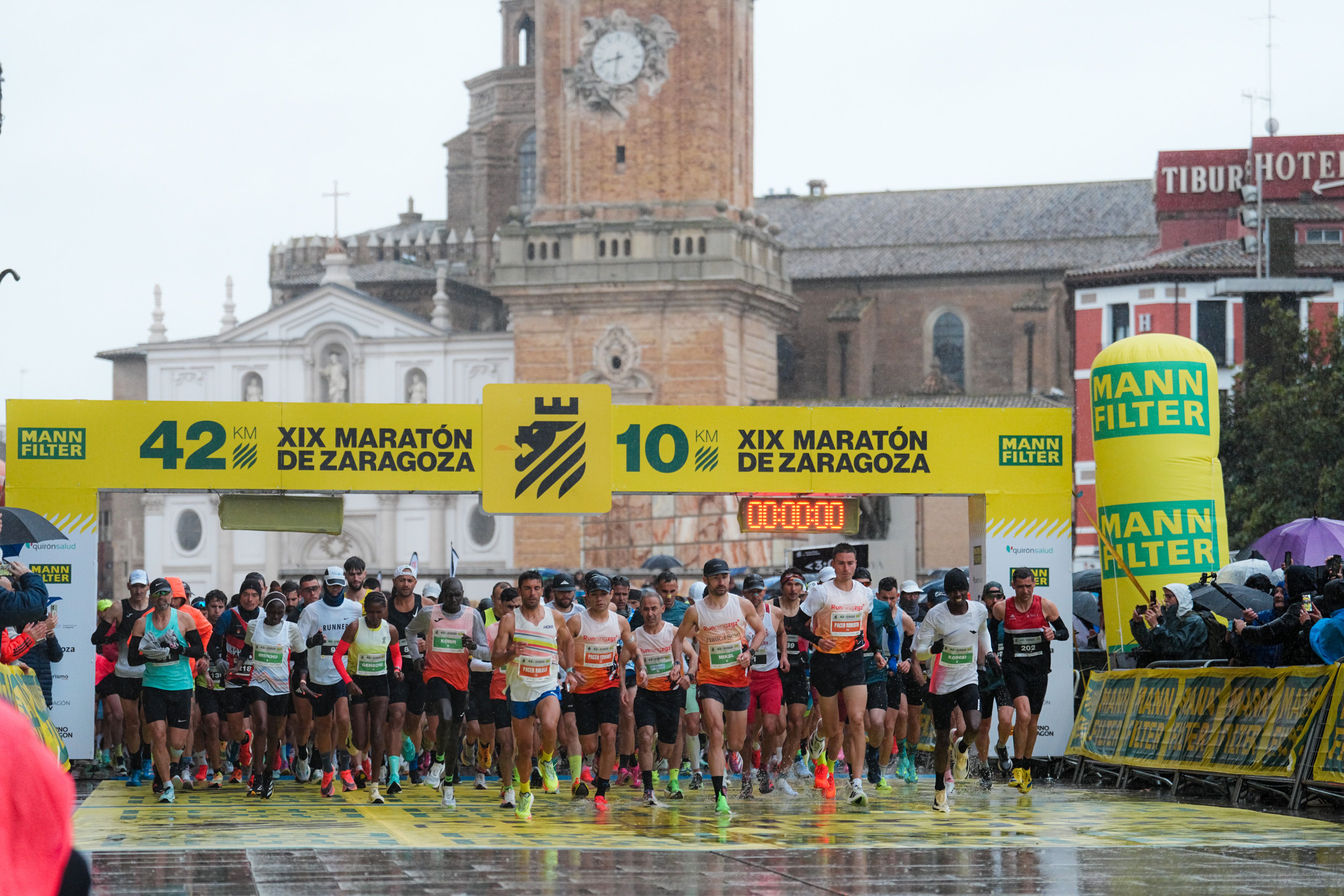 El MANN-FILTER Maratón de Zaragoza celebrará en 2027 dos décadas de historia.