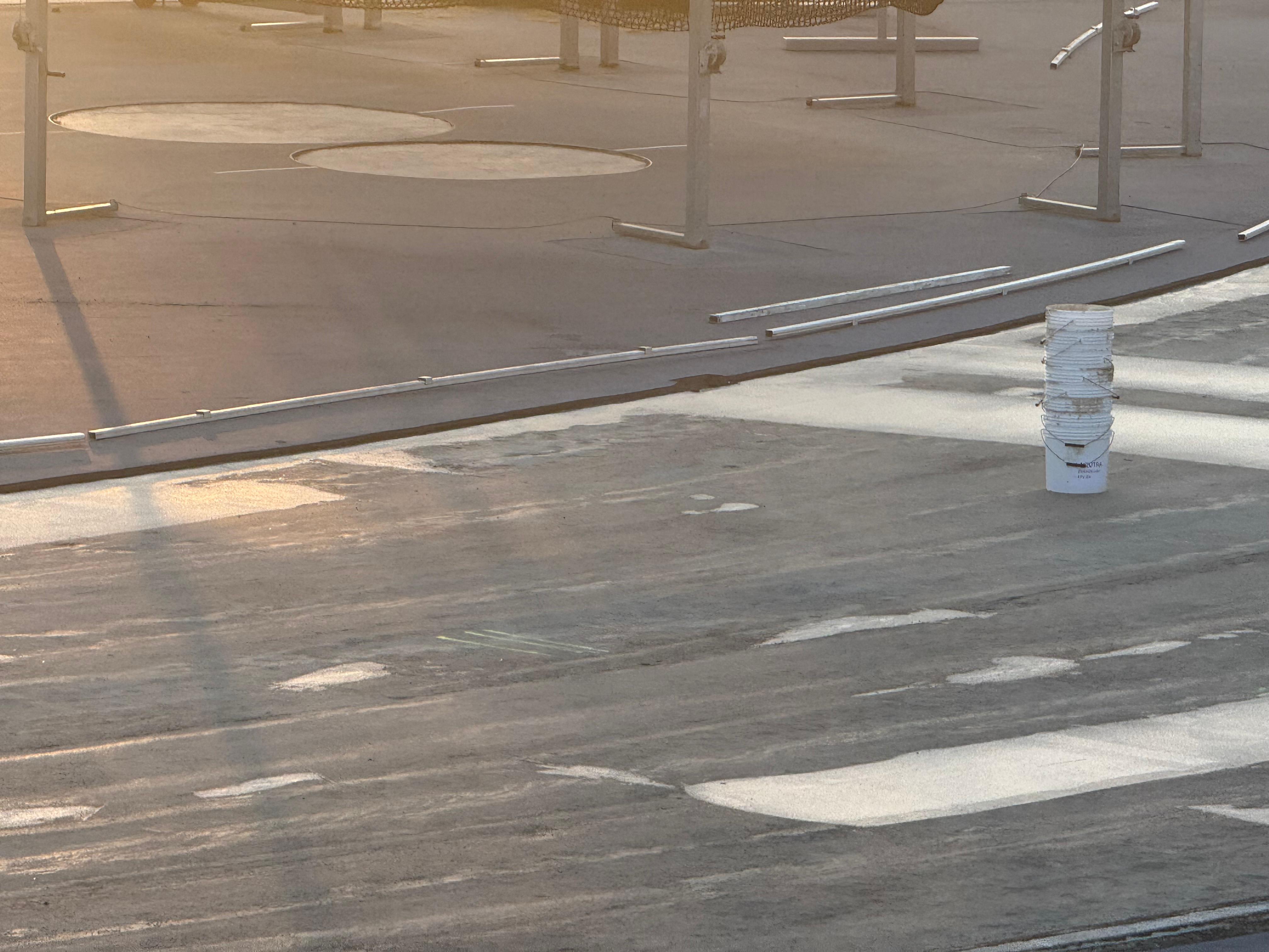 Así avanzan las obras en el Estadio del Turia de Valencia.  06 9