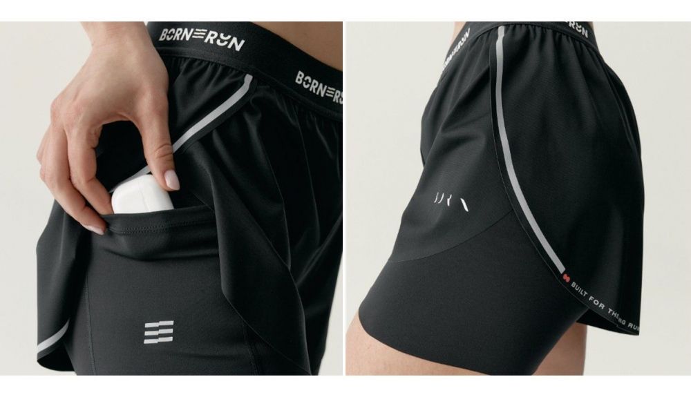 Detalles del short BORN Voltrun