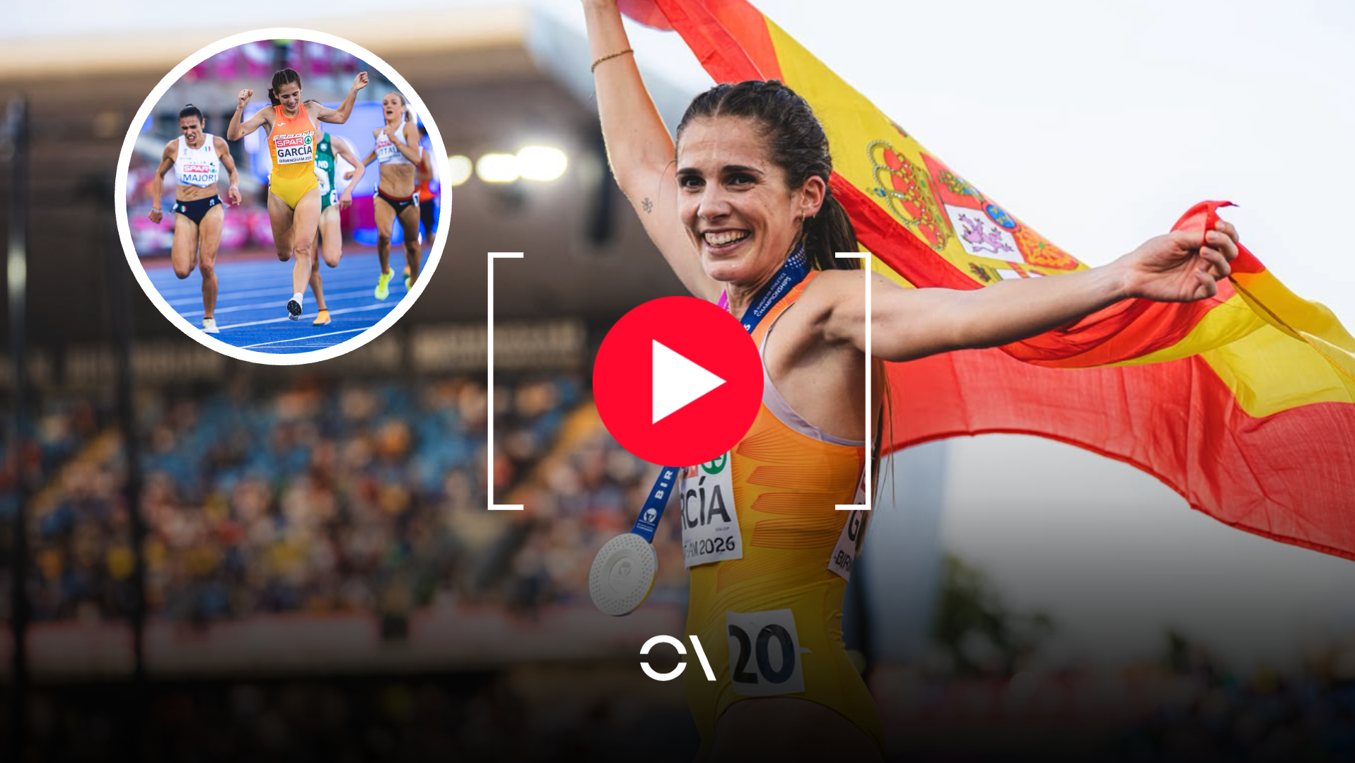 Marta García da un paso más y se proclama subcampeona de Europa. VSM PHOTOEVENTS.