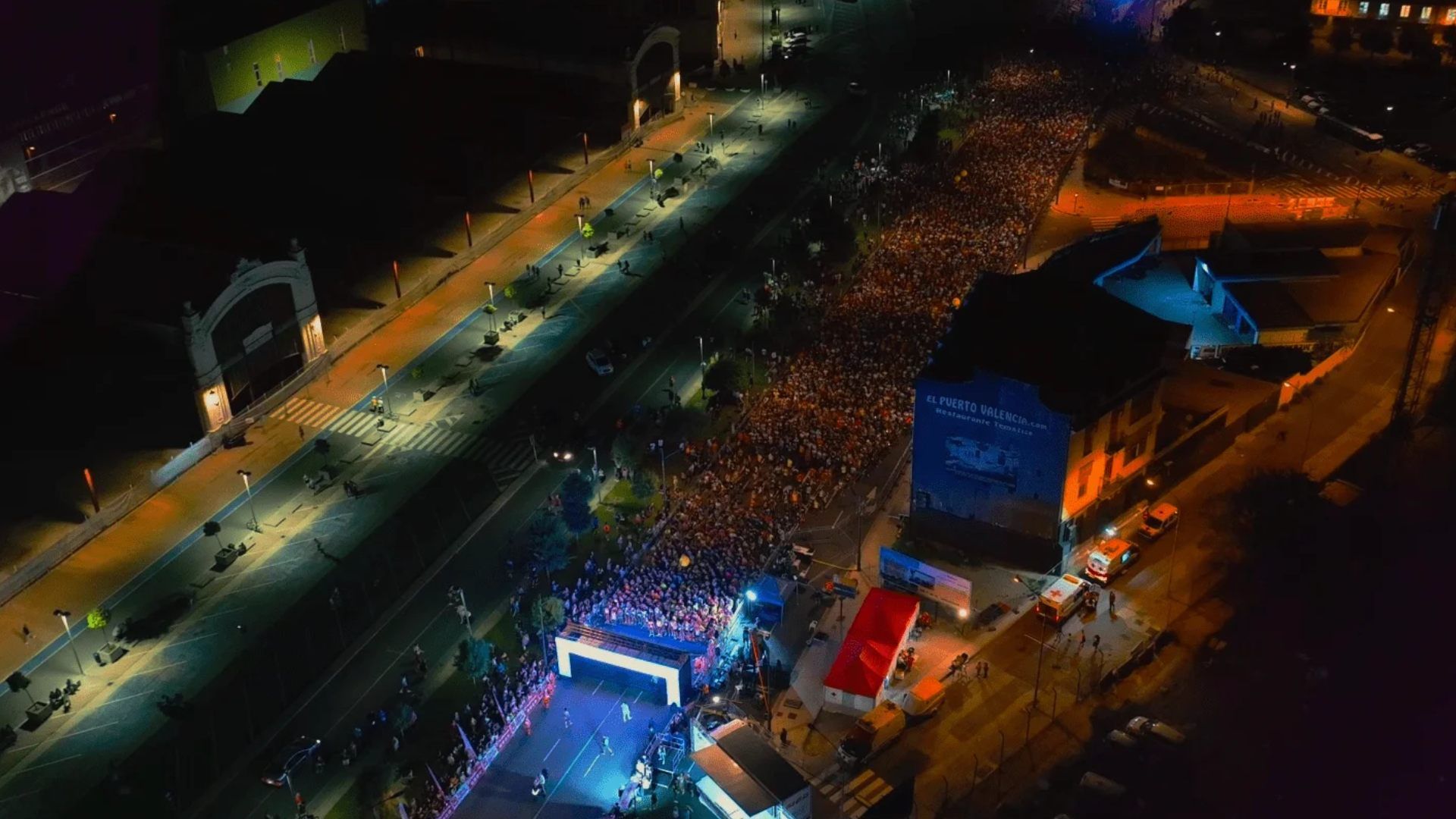La 15K Nocturna Valencia Gana Energía agota sus 14.000 plazas.