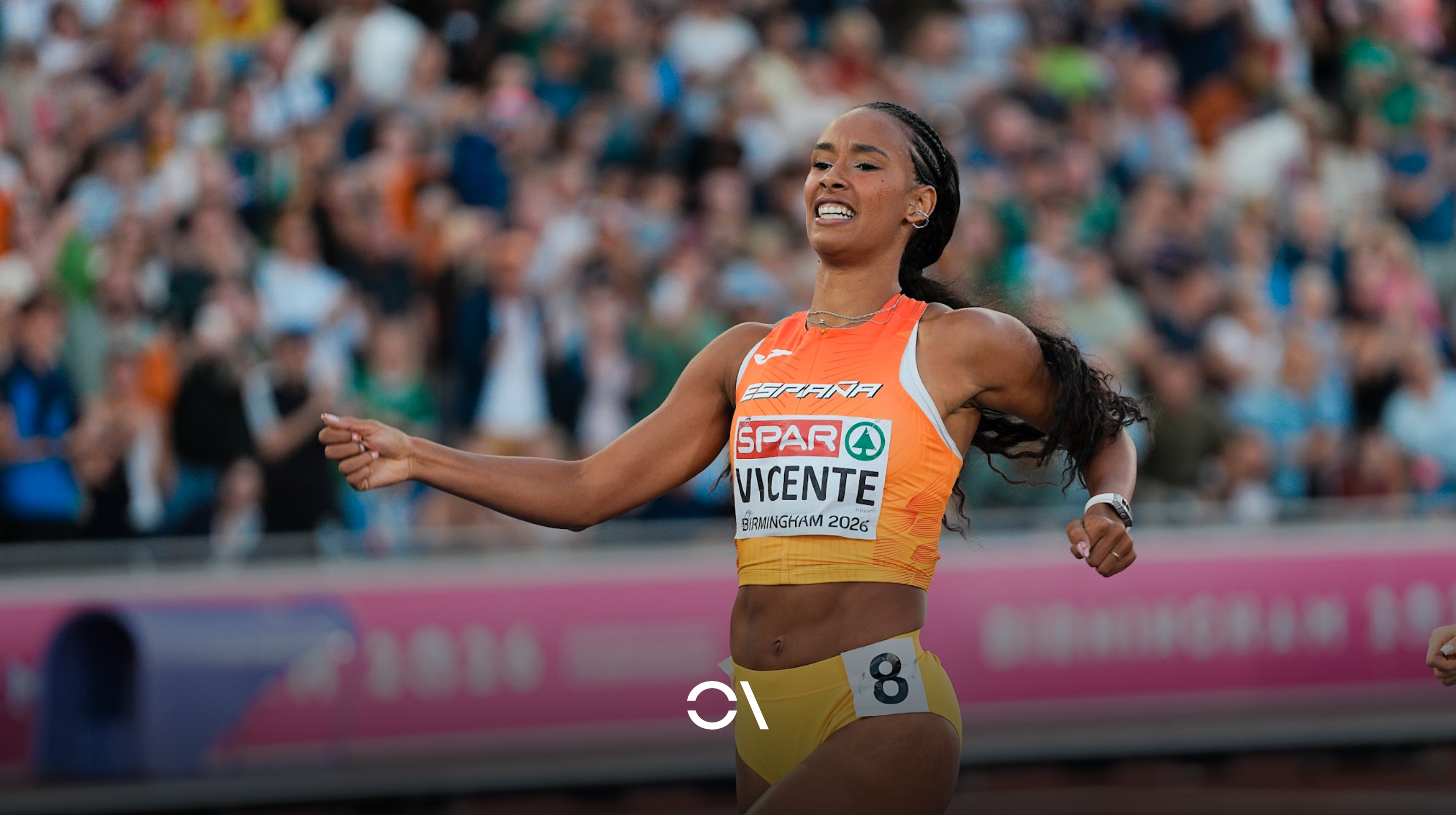 María Vicente vuelve a sonreír: récord de España y finalista europea en Birmingham.
