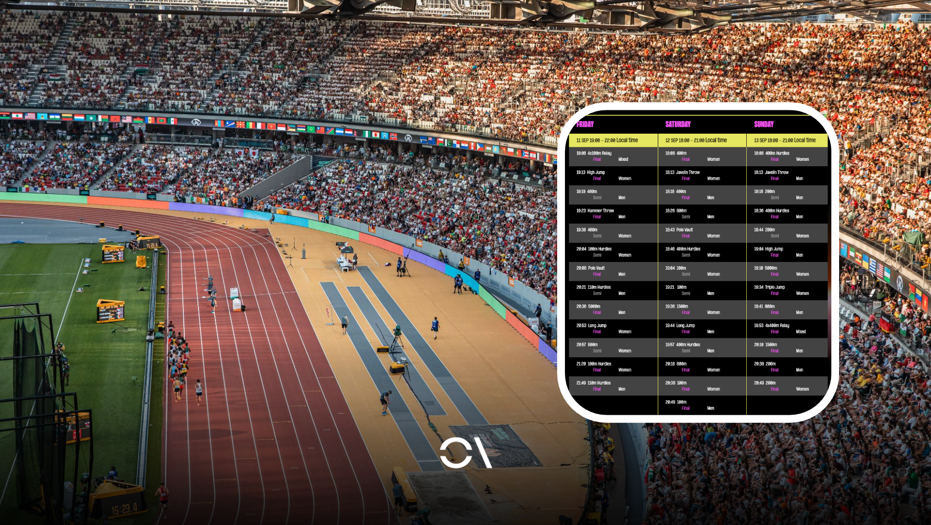 Budapest acoge la primera edición del World Athletics Ultimate Championships. SPORTMEDIA.
