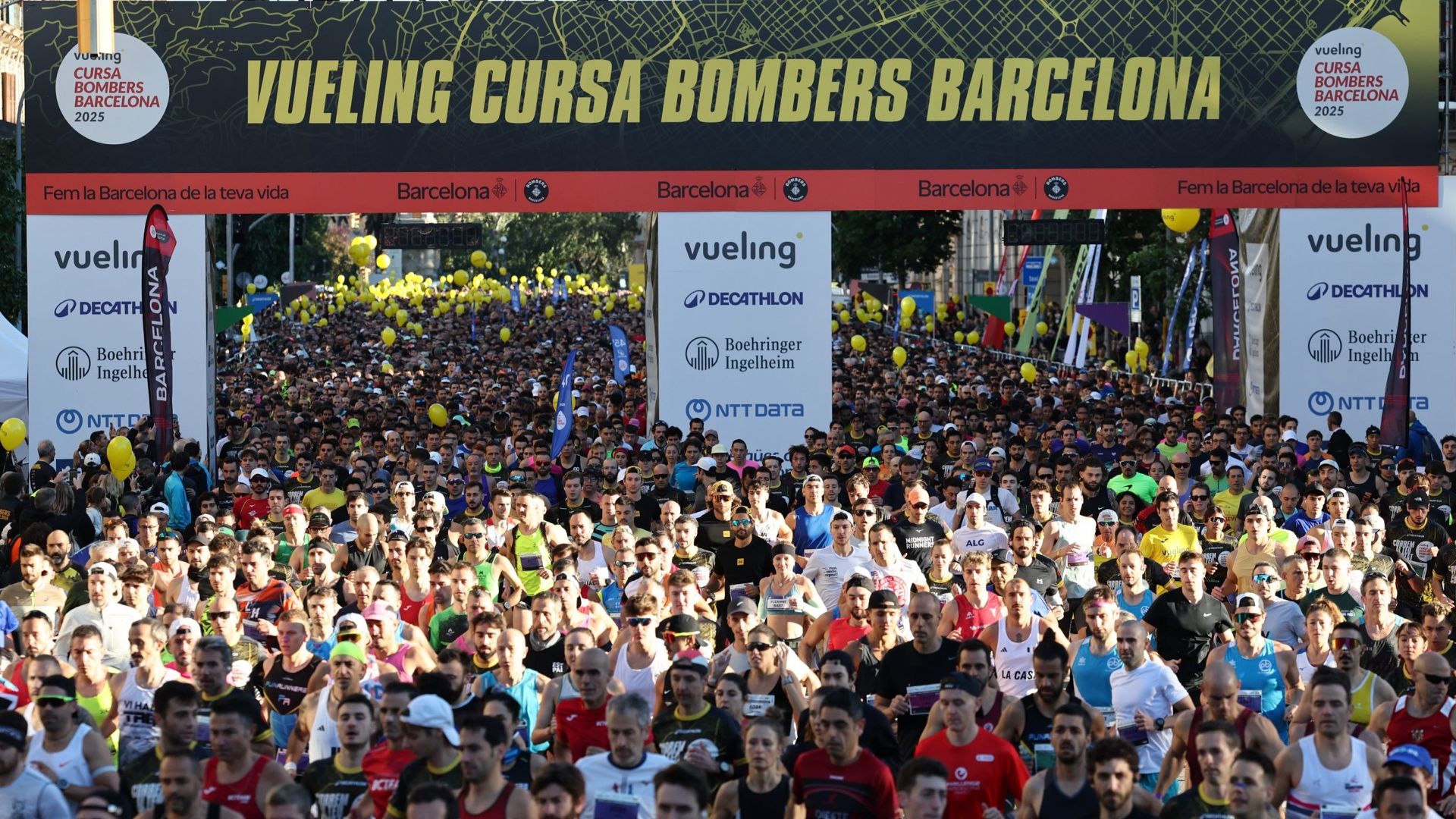 La Vueling Cursa de Bombers Barcelona ya supera los 5.000 inscritos.