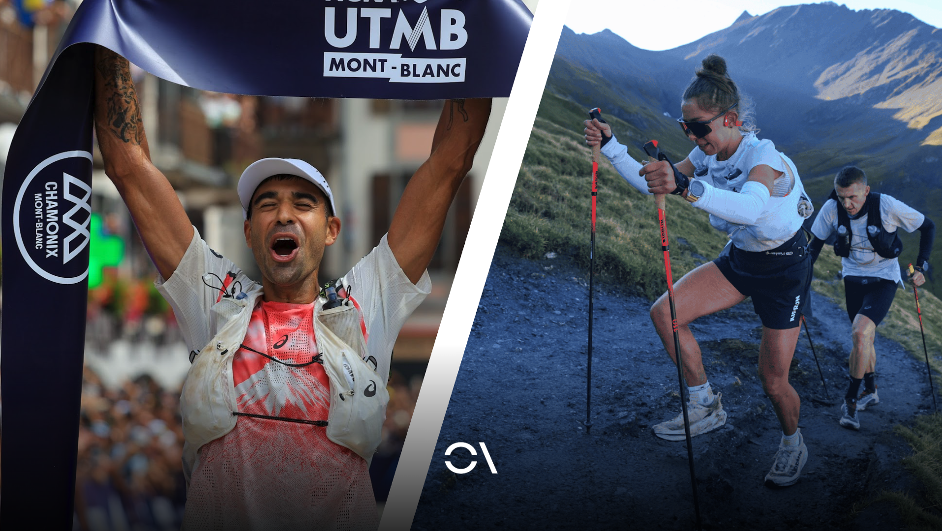 Ben Dhiman y Blandine L’Hirondel vuelan en UTMB 2026.