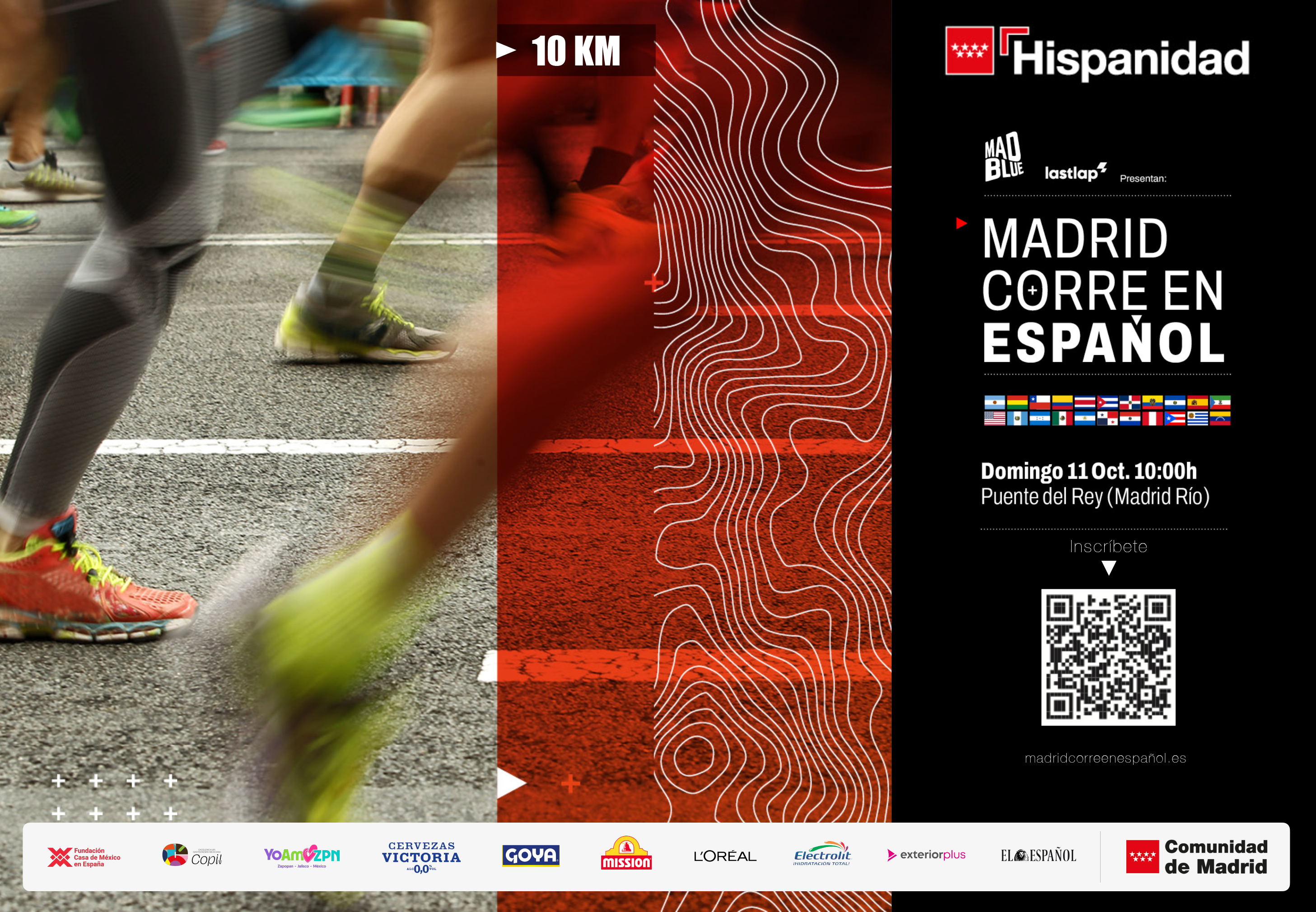 Running, música y gastronomía: así va a ser la 1ª edición de "Madrid corre en español"