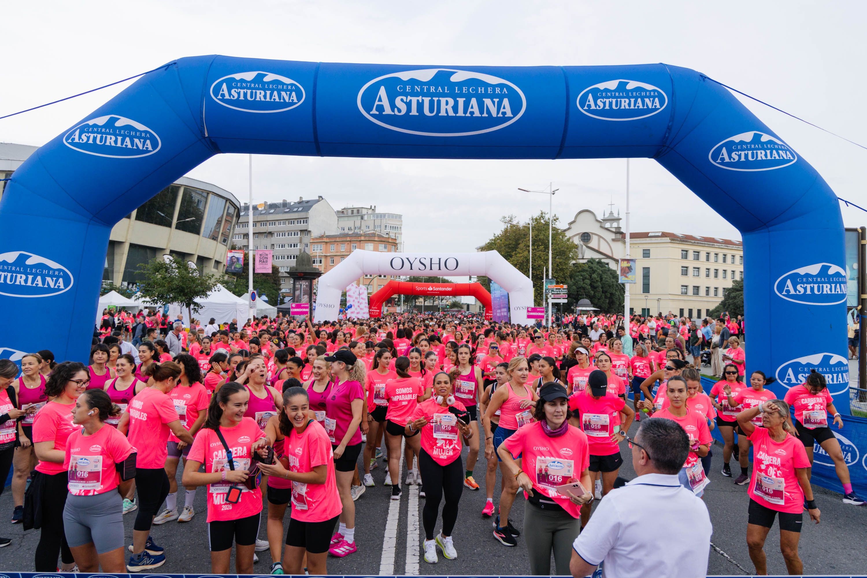 Las mejores fotos de la Carrera de la Mujer Central Lechera Asturiana de A Coruña. 12