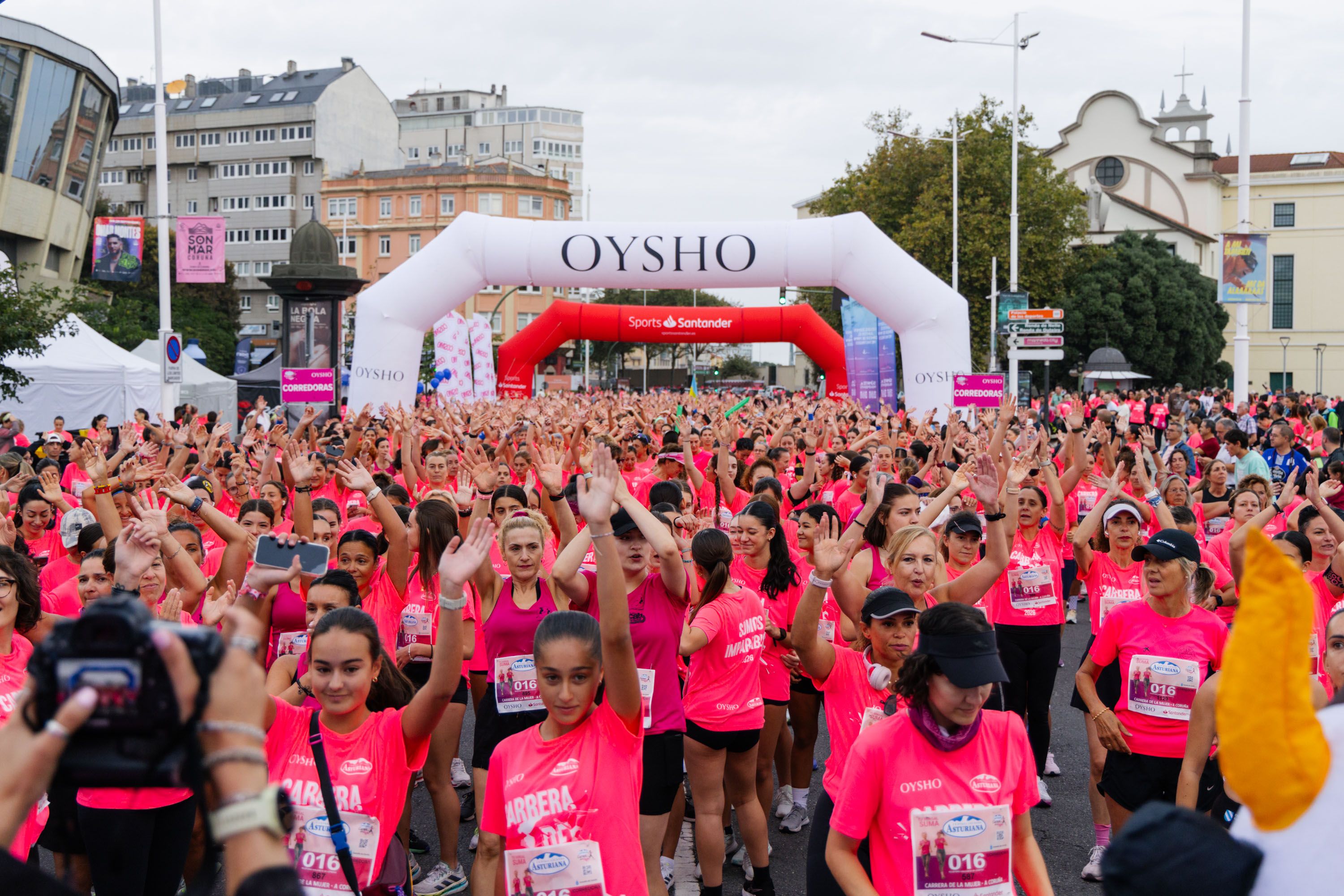 Las mejores fotos de la Carrera de la Mujer Central Lechera Asturiana de A Coruña. 17