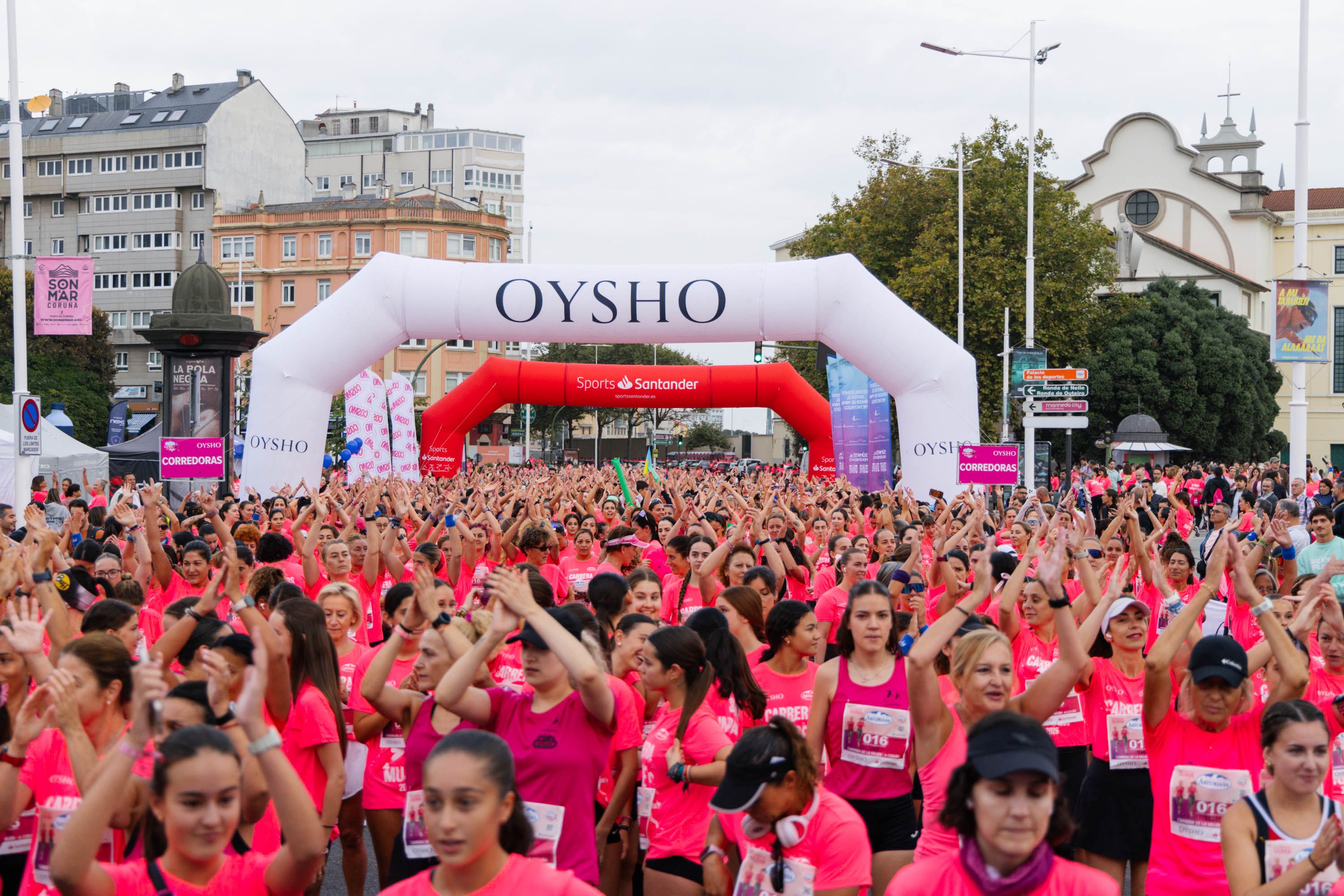 Las mejores fotos de la Carrera de la Mujer Central Lechera Asturiana de A Coruña. 20