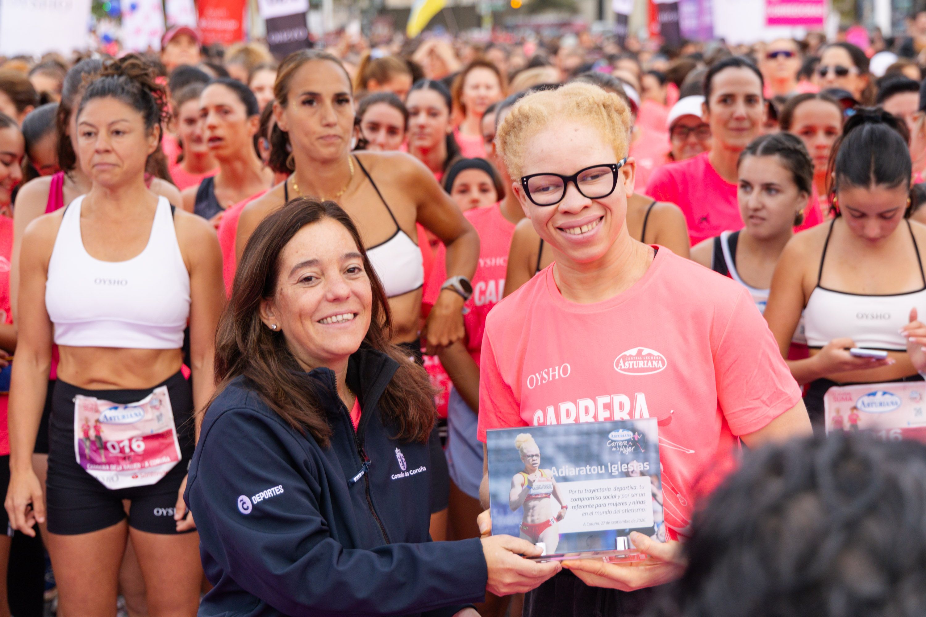 Las mejores fotos de la Carrera de la Mujer Central Lechera Asturiana de A Coruña. 59