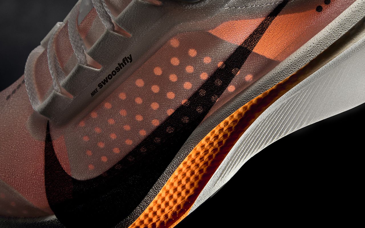 Nike swooshfly detail