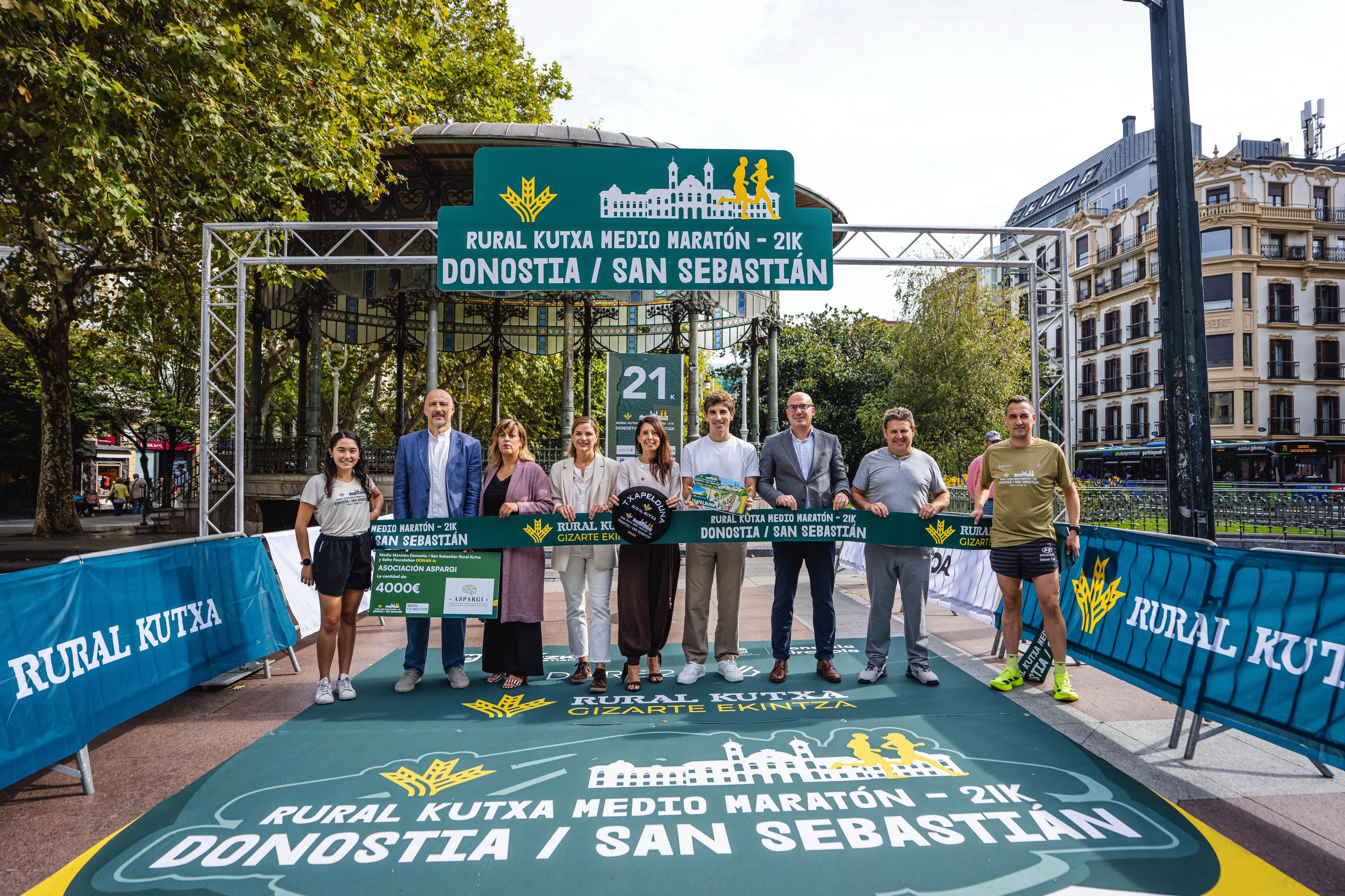 Hoy se ha presentado Medio Maratón de San Sebastián Rural Kutxa