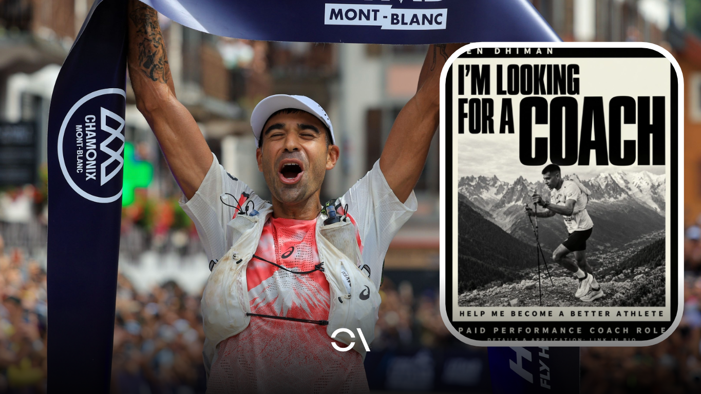 Ben Dhiman, campeón de UTMB en 2026, busca entrenador.