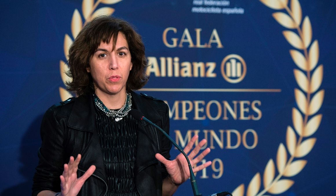 La presidenta del CSD, Irene Lozano. Foto: EFE