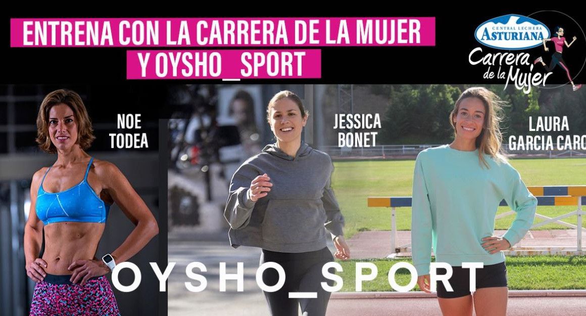 OYSHO TRAINING BACK TO SPORT  Carrera de la Mujer 