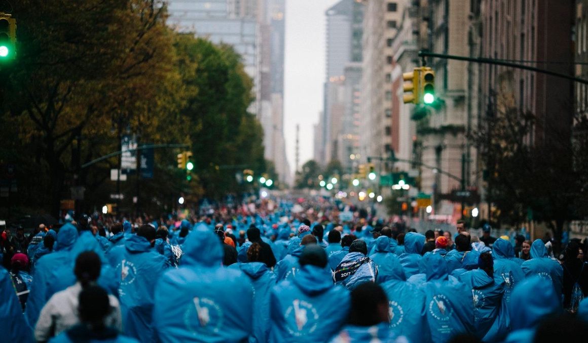 Una imagen del Maratón de Nueva York. Foto: NYRR.