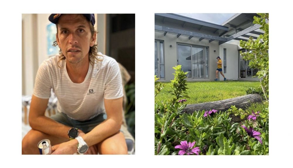 Imágenes subidas por el propio Sandes a sus redes sociales.