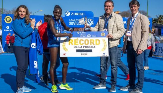 En 2020 se batió el récord femenino de la prueba / Imagen: Juanjo Úbeda En 2020 se batió el récord femenino de la prueba / Imagen: Juanjo Úbeda