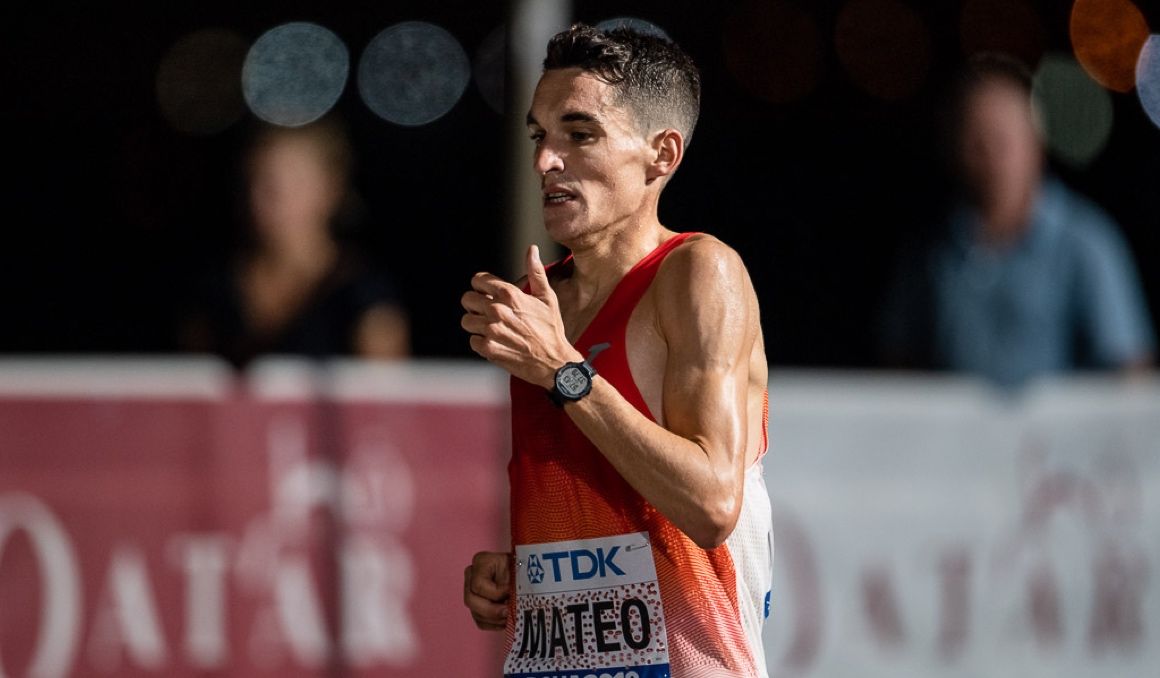 Dani Mateo en el Campeonato del Mundo de Doha. Foto: Sportmedia.