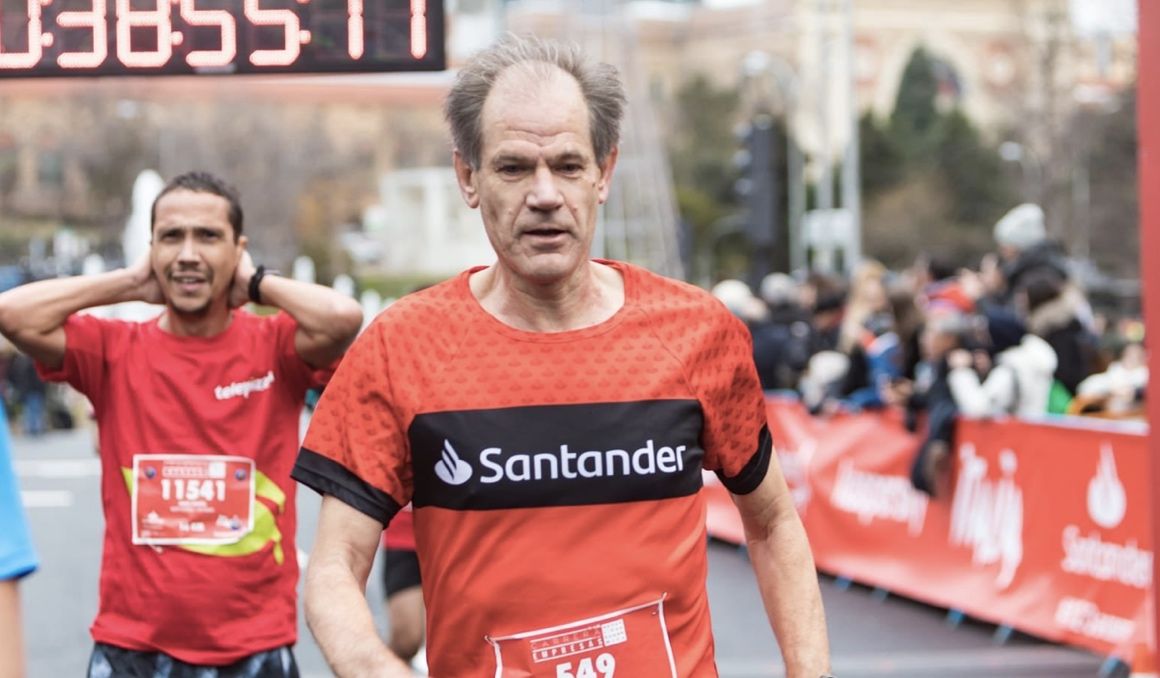 Abel Antón durante una carrera en Madrid. Foto: Last Lap.