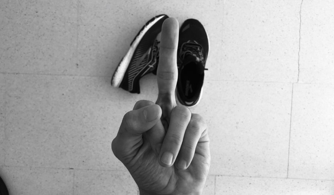Pobres zapatillas, ya no las quiero ni ver.