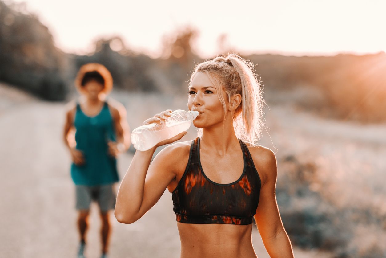 Qué no debes beber antes de correr