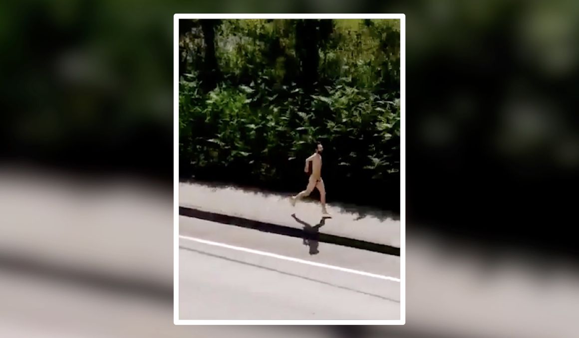 Un corredor desnudo es detenido en Lugones (Asturias)