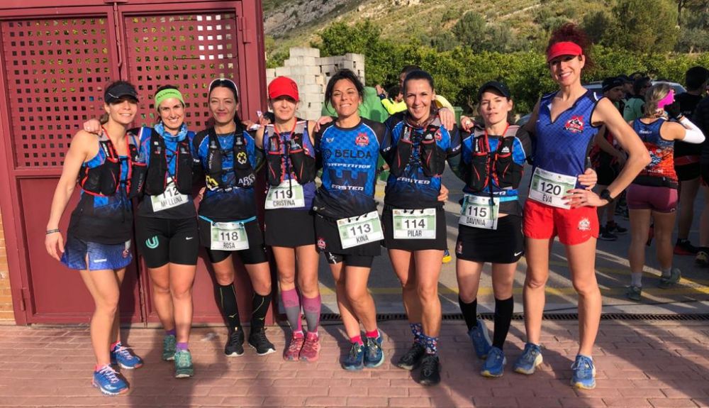 Carrera de Liga con el equipo femenino