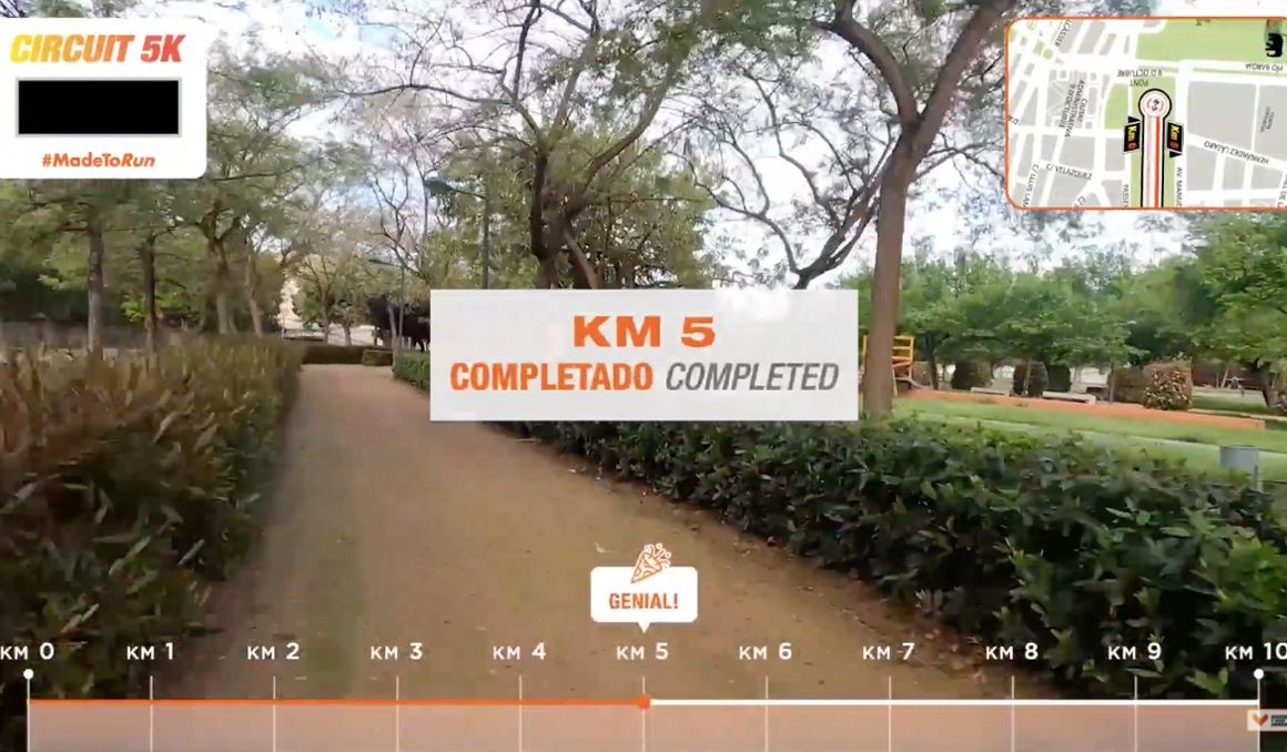 Un vídeo nos permite revivir el Circuit 5K de Valencia Ciudad del Running.