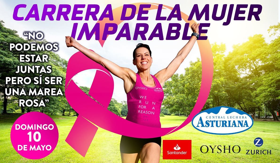 Cartel "Carrera de la Mujer Imparable"