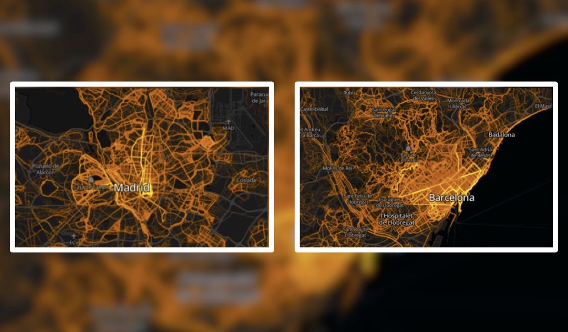 Suunto presenta los datos del desconfinamiento, incluyendo los 'heatmaps'.