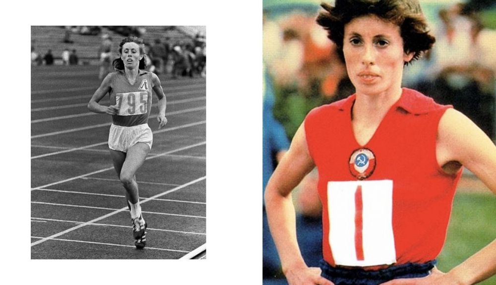 La atleta soviética Tatyana Kazankina. La atleta soviética Tatyana Kazankina.