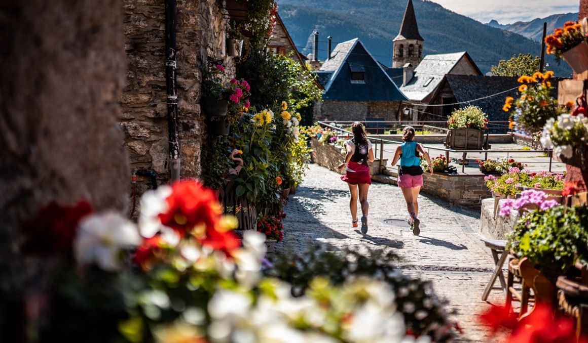 Una imagen de una localidad de menos de 10.000 habitantes en el Pirineo. Foto: UTMB