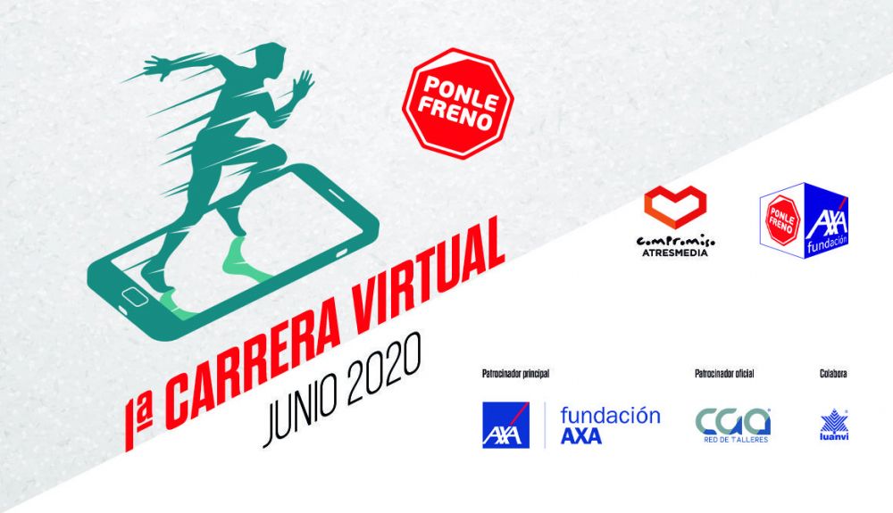 Ya tienes un bonito (y solidario reto) para finales de junio; la Carrera Ponle Freno en versión virtual. Ya tienes un bonito (y solidario reto) para finales de junio; la Carrera Ponle Freno en versión virtual.