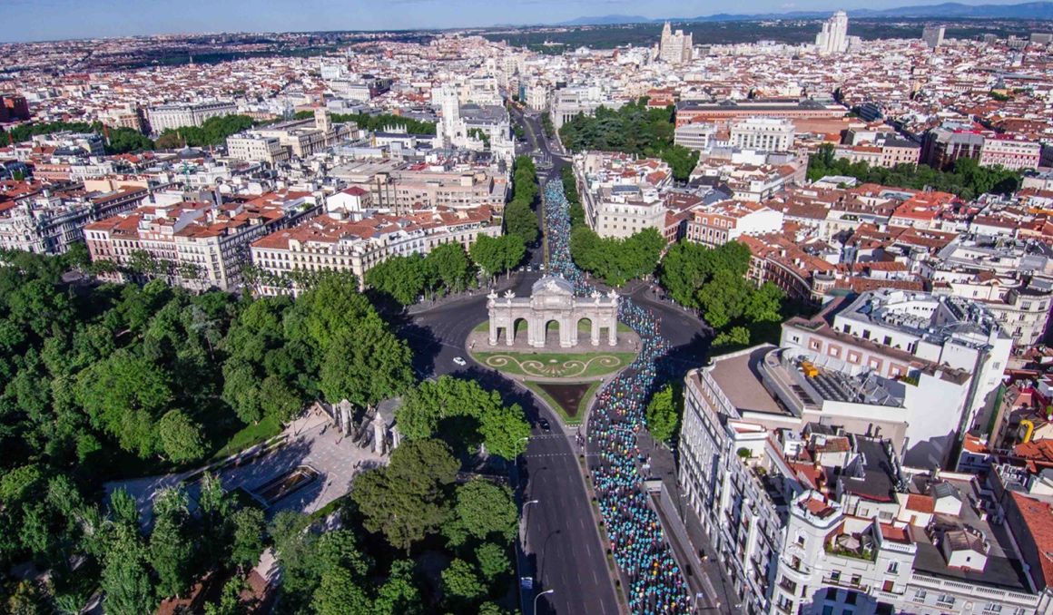 Una imagen de la Carrera Liberty 2019, que este año será virtual.