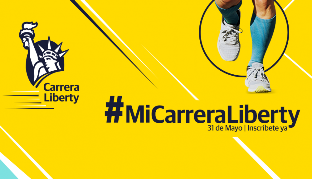 La Carrera Liberty 2020 será virtual. La Carrera Liberty 2020 será virtual.