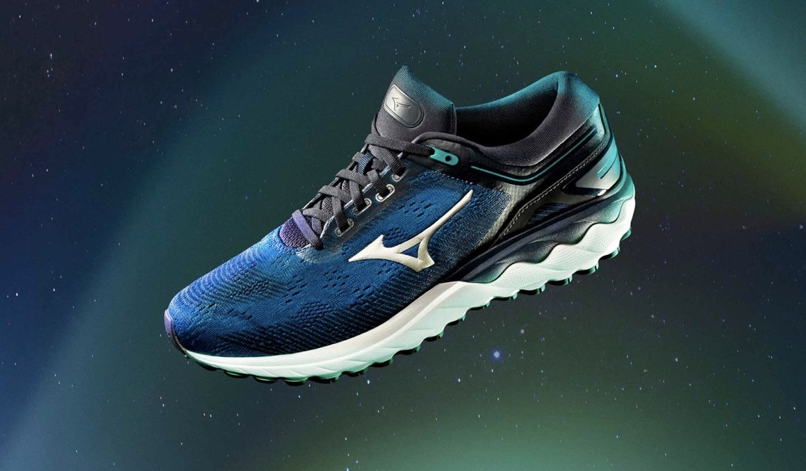 Las Mizuno Wave Skyrise sorteadas en la Carrera Liberty virtual.